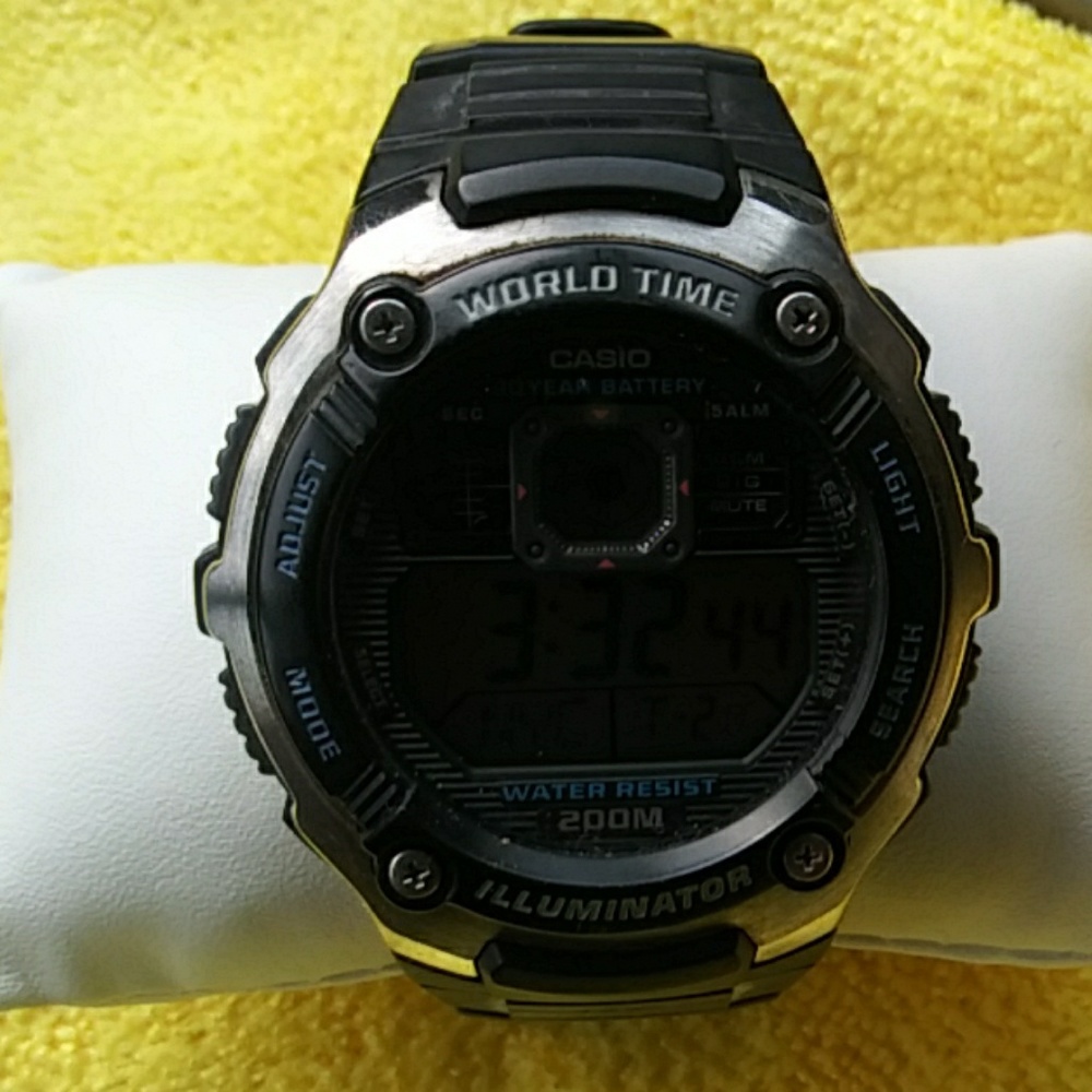 World Time Illuminator man's watch